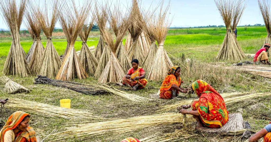 নিকলীতে পাটের বাম্পার ফলন 1 পাটের দাম